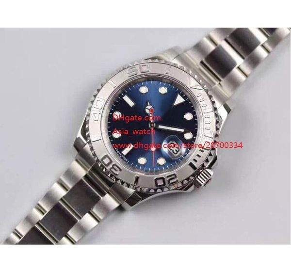 

factory supplier watch sapphire 116622 blue dial automatic mechanical 40mm asia 2813 movement men's watches, Slivery;brown