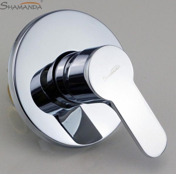 

bathroom products in wall mounted faucet bath and shower mixer valve brass chrome single function actuated valve-17559 sets