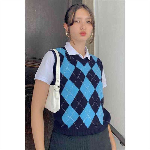 

women sleeveless v-neck knitted sweater girlss knitted vest fashion casual tank pullover sweater vest spring autumn, White;black