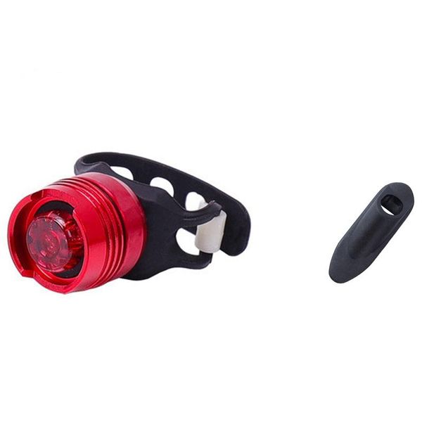 

bike lights 1 pcs waterproof bicycle rear tail lamp warning light,red & 20 brake shifter line pipe cable seat