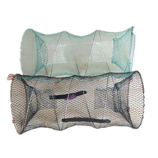 

fishing accessories d 25cm-40cm 2 sections for fish cage shrimp net rede de pesca outdoor trap tool crayfish