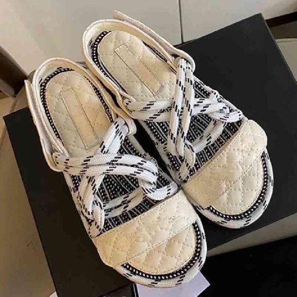 

70% off wholesale flip-flops hemp rope woman women fashion summer flat lace up gladiator sandals beach chaussures femme casual shoes, Black