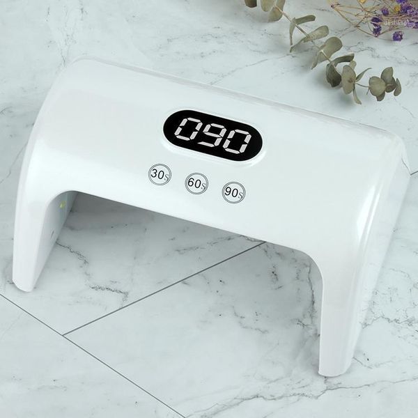 

item 30w white uv nail lamp gel curing light dryer led gel1