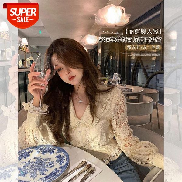 

[charming audrey] palace retro style, lace dress mid-length #wx0t, White;black