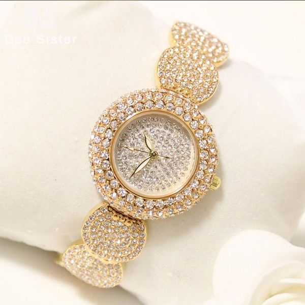 

wristwatches 2021 super slim full rhinestone watches women casual clock ladies diamond wrist watch lady relogio feminino, Slivery;brown