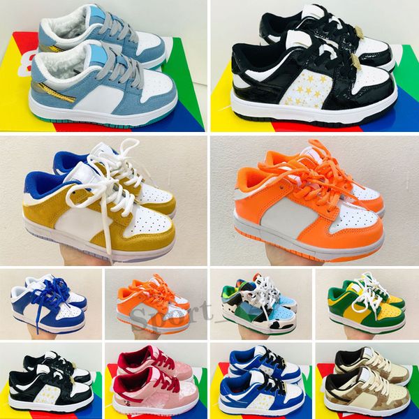 

2022 rateful dead x sb kids casual shoes low orange bears skateboarding men women sport sneakers 26-35, Black