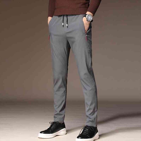 

cholyl brand thin trousers male women pant casual straight breathable clothes track joggers man trouser, Black