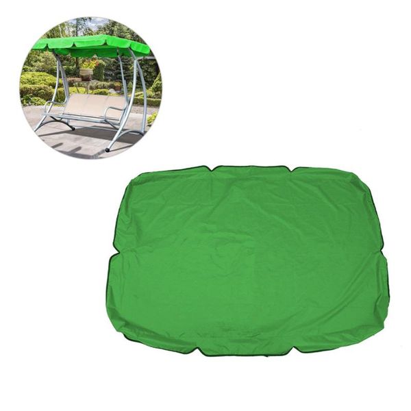 

chair covers garden swing cover shade sail dust waterproof outdoor courtyard hammock tent (green)