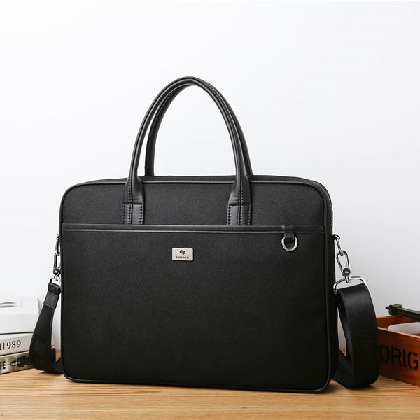 

bag file msenger single shoulder bag busins korean version men's fashion horizontal profile data portable briefcase
