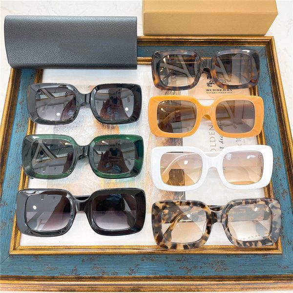 

2021 box show face little star net red same sunglasses uv proof sunglasses be4327, White;black