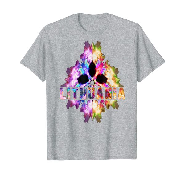 

lithuania souvenir tshirt lithuanian foreign exchange gift, White;black