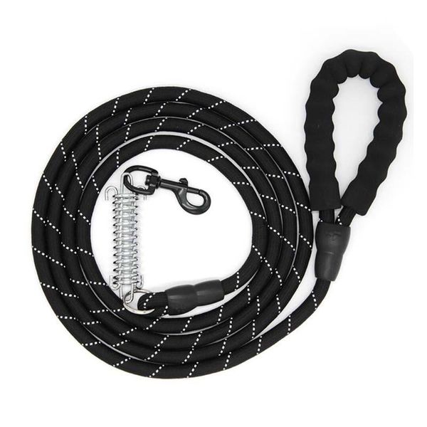 

1.5nylon dog leash reflective pet lead heavy duty traction rope p chain training leashes collars &