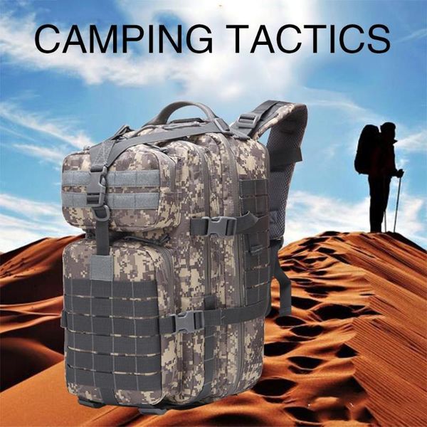

waterproof oxford 40l military backpack mountaineering durable field survival hunting picnic practical outdoor bags