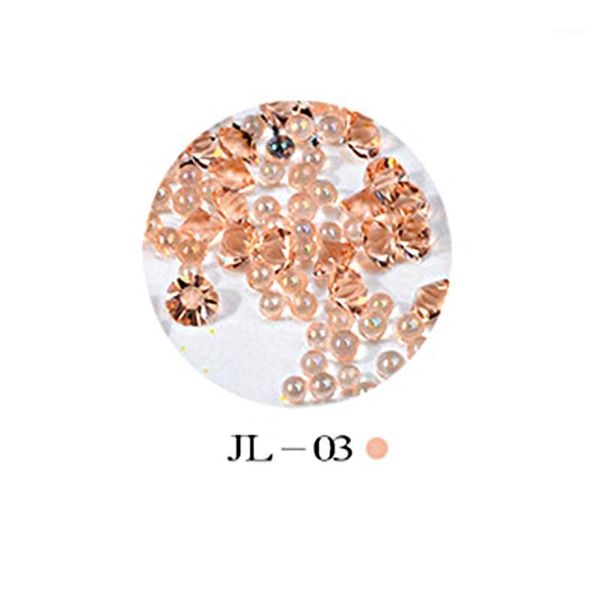 

nail jewelry elf beads sticky drills bottom rhinestone transparent micro drill bottle1, Silver;gold