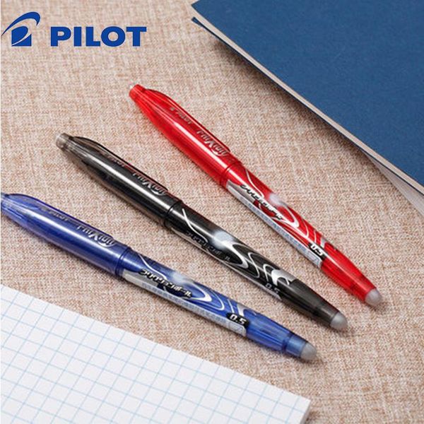 

gel pens pilot erasable pen 0.5 mm frixion lfb-20ef black blue red japan