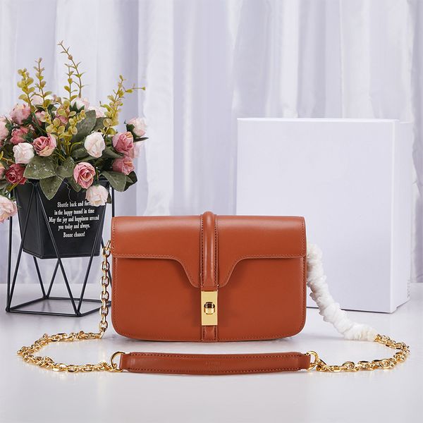 

women luxurys designers bags 2021 leather gold metal parts cowhide outside crossbodybag shoulderbag multicolor retail wholesale size: