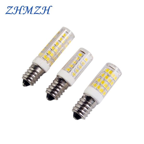 

bulbs 10pcs/lot ac220v led corn bulb e14 ceramic energy saving light 3w 5w 7w smd 2835 cob for home chandelier lighting