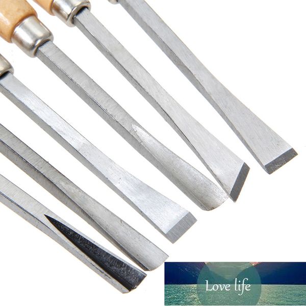 6PCS Assorted Holzbearbeitung Meißel Carving Meißel Werkzeuge Solarplexus Skew Sculpting Hand Tool Set TT-beste