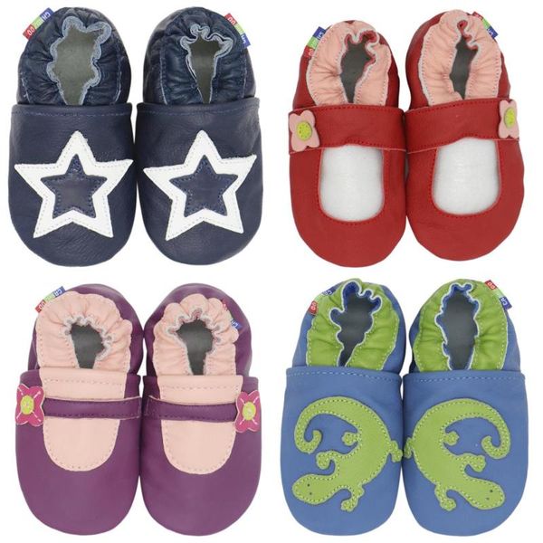 

first walkers carozoo kids baby boy shoes soft leather handmade slippers