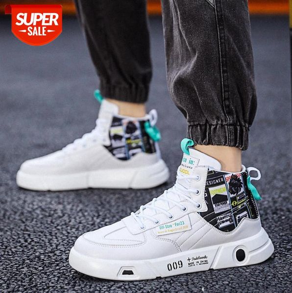 

korean style high-personality graffiti sneakers casual all-match men's #mp1q