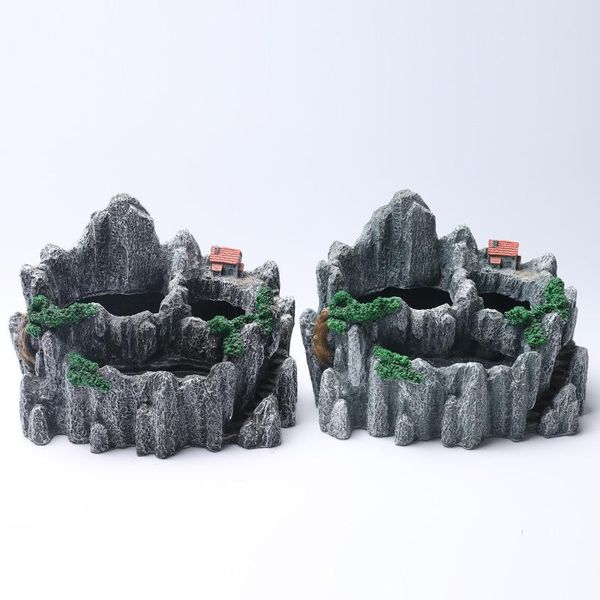 

aquarium decoration fish tank landscaping rockery ornaments shelter cave aquascape landscape decor accessories decorations