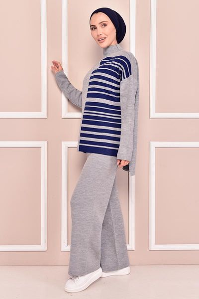 

ethnic clothing triko kombin gri klc4026, Red