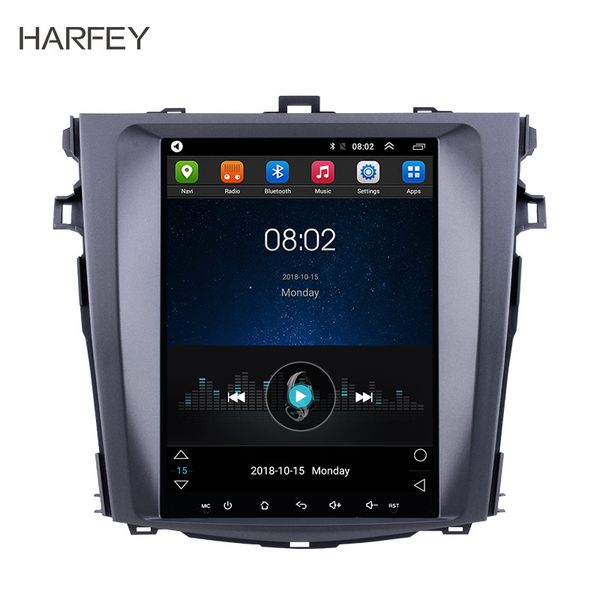 

car dvd multimedia player gps navi 4g lte with bluetooth wifi obd2 9.7" android for 2006-2012 toyota corolla autoradio