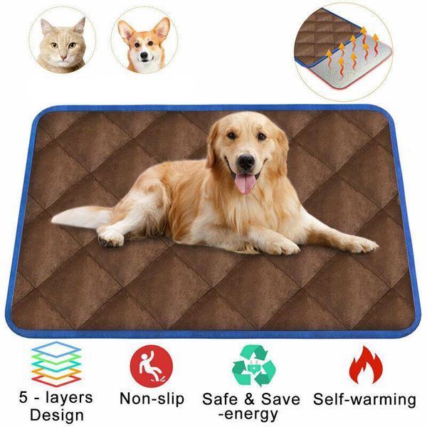 

thermals mat self warming heating pad soft warm for pets dog bed winter tb sale kennels & pens
