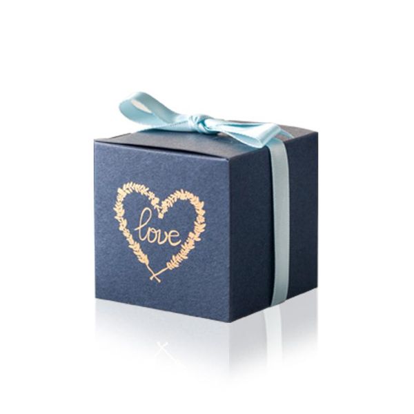

gift wrap high-quality love wedding box solid color bridesmaid boxes candy ribbon party favors decoration