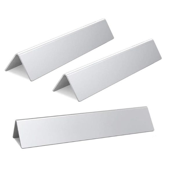 

tools & accessories large groove stainless steel gas grill plate durable thicker flavor bar sturdy