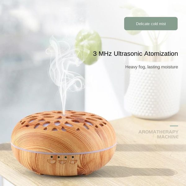 

350ml wood grain aromatherapy machine ultrasonic essential oil aroma diffuser air humidifier mist maker fogger with led light humidifiers