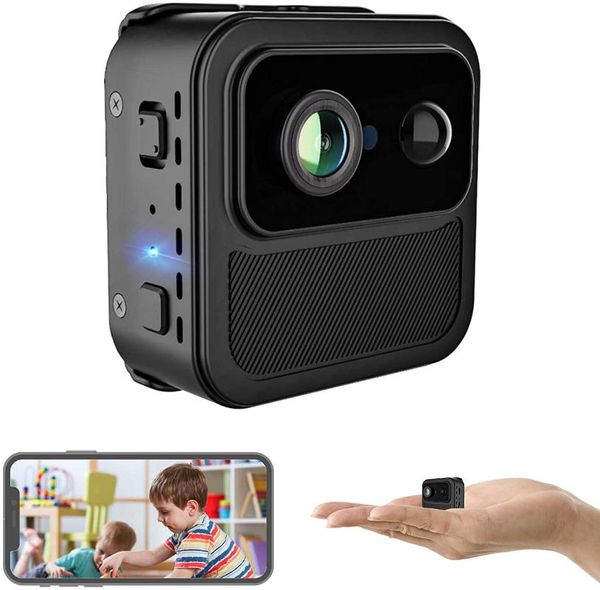 

low power consumption 4k wifi camera small wireless security video camcorder night vision motion detection remote view mini cameras