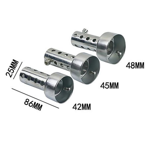 

motorcycle exhaust system 42mm/45mm/48mm can db killer noise sound eliminator adjustable muffler