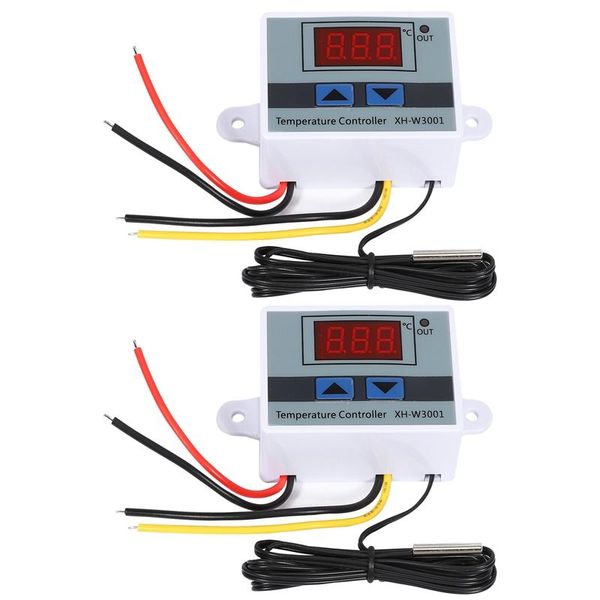 

smart home control 2x 220v digital led temperature controller thermostat switch