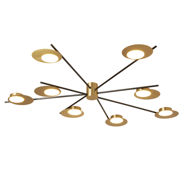 

post modern copper ceiling lamp designer nordic creative lobby foyer bedroom study g9 mounted lights