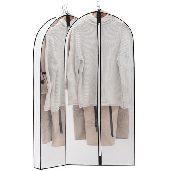 

clothing & wardrobe storage household dustproof cloth cover bags transparent bag dust clothes protector garment suit coat