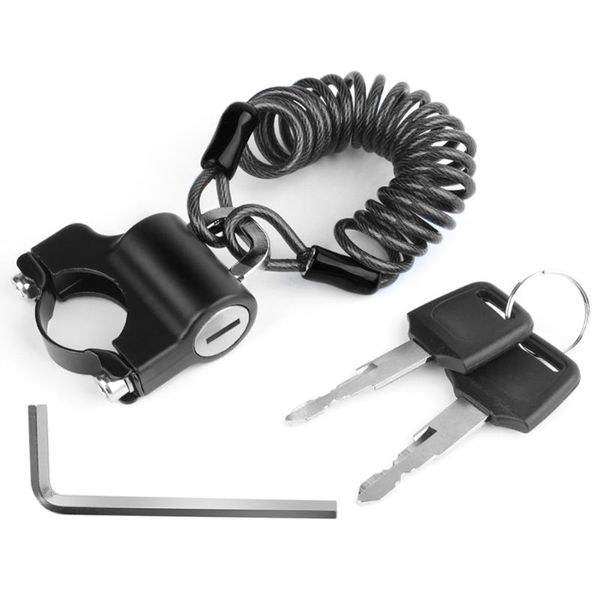 

bike locks bicycle helmet lock mountain cable portable dustproof wire rope outdoor entertainment