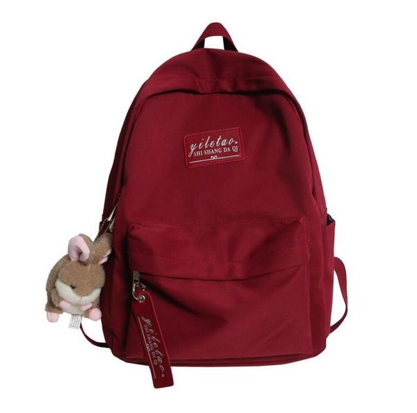 

backpack 2021 fashion casual women for teenagers girl college school bag student