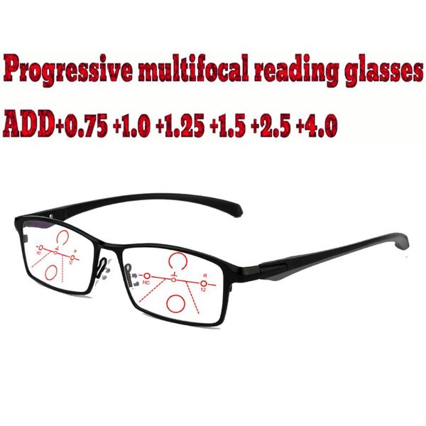 

sunglasses progressive multifocal reading glasses business men full frame comfort tr90+1.0 +1.5 +1.75 +2.0 +2.5 +3 +3.5 +4, White;black