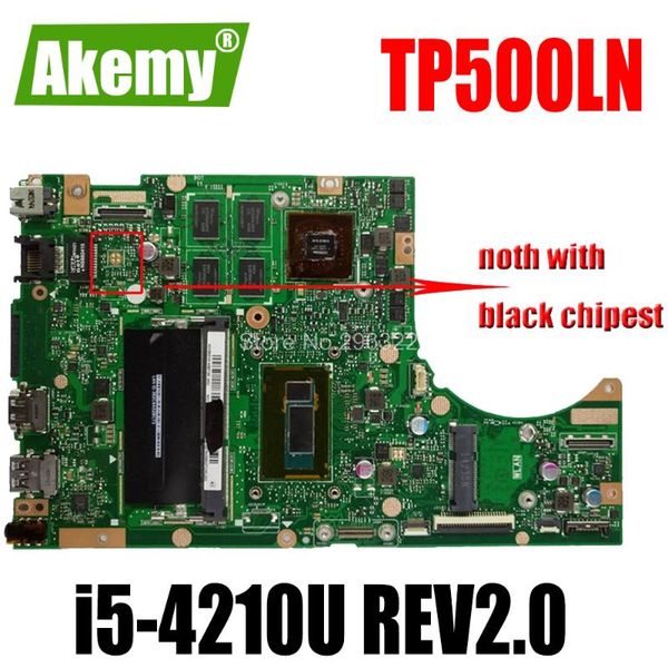 

motherboard gt840 -4210u rev2.0 for asus tp500ln lapmainboard test 100% ok tablet pc motherboards