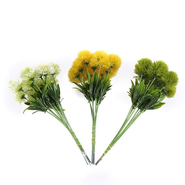 

pieces plastic dandelion household products vases for home decor wedding bridal accessories clearance artificial flowers decorative & wreath