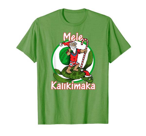 

inkninja hawaiian santa "mele kalikimaka" shirt, White;black