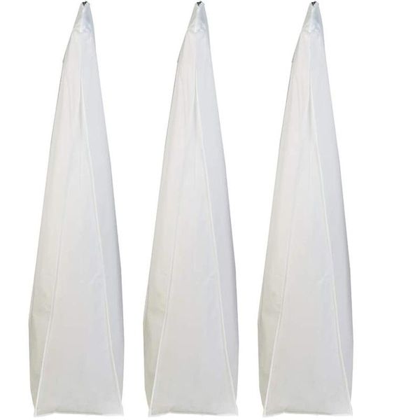 

clothing & wardrobe storage 3pcs hanging garment dress clothes suit coat dust cover home bag pouch case organizer