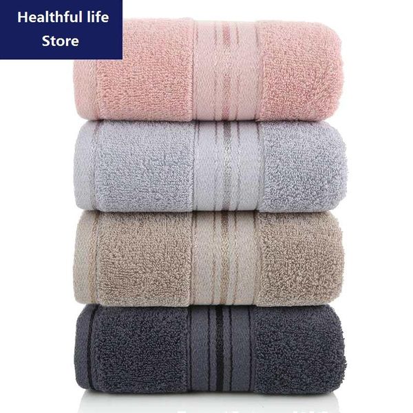 

towel 4 pcs cotton face thickening to increase the absorbent soft comfortable delicate 33x73cm four pack