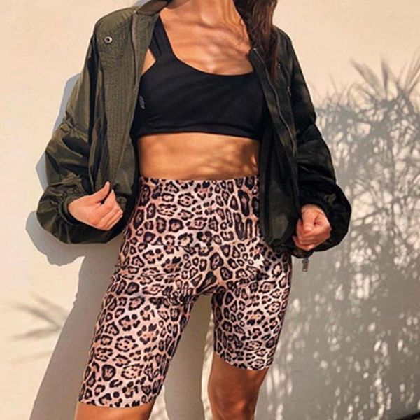 

women's leggings women leopard sports put hips fitness casual high waist biker workout slim seamless mujer breathable push up, Black