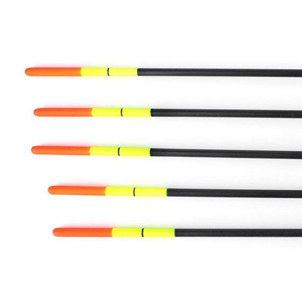 

fishing accessories 5pcs mixed size bobber cork vertical float for carp