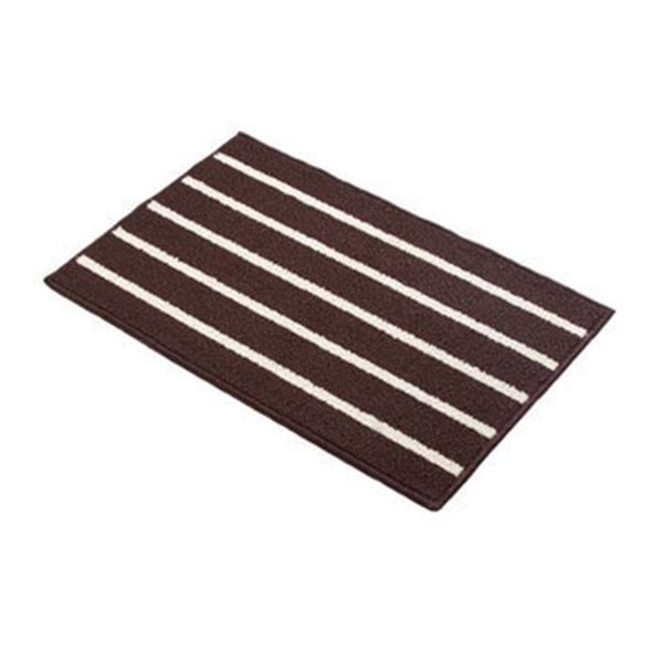 

carpets stripe plain mat soft feet memory foam bath bathroom bedroom floor shower non-slip safety carpet pad