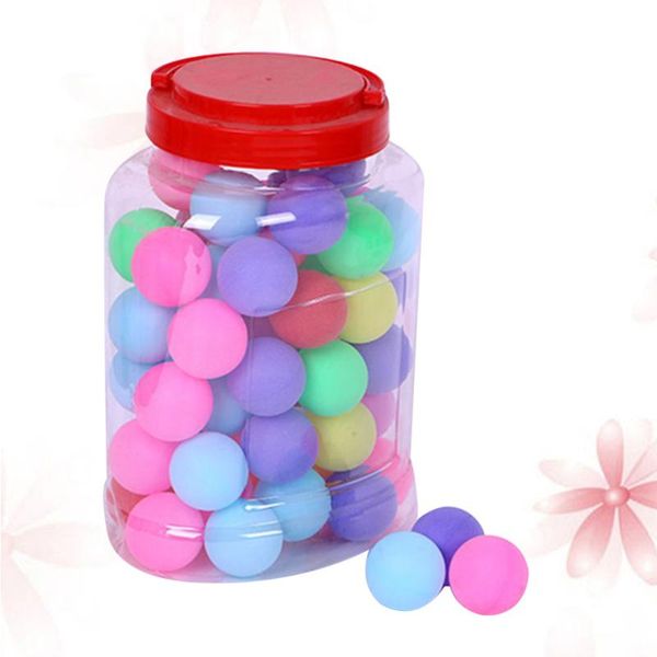 

colorful pong balls for students training table tennis