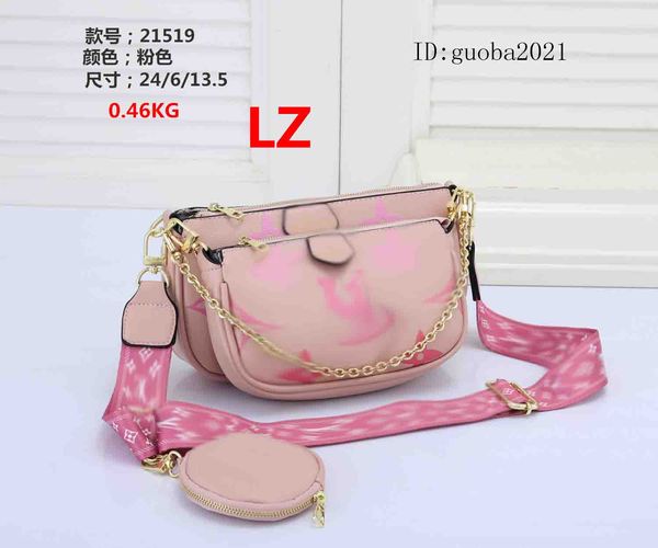 

3 piece set luxurys designers bags women crossbody bag genuine leather luxury handbags purses designer lady tote 77 lvlouis