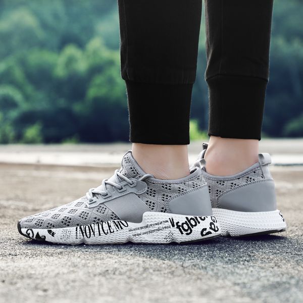 

white black grey women men trainers running shoes size eur 39-44 summer breathable jogging sports sneakers cod: lx34-g07